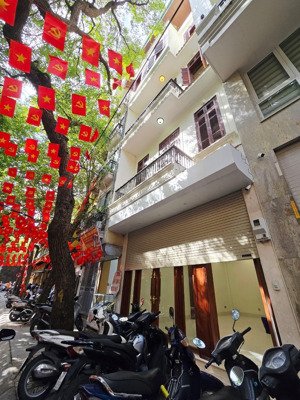 trần quốc hoàn - cầu giấy dt 90m² 6 tầng mt 8m 40 tỷ vỉa hè rộng ô tô tránh kinh doanh