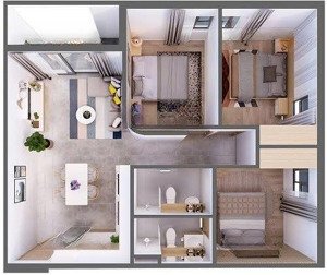 chốt sớm - giá còn hời - chính chủ cần bán căn 1pn 1wc chỉ 2 tỷ 350 tại aurora