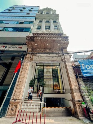 bán nhanh toà văn phòng lê đức thọ, xây mới. 156m2 x 9 tầng. 68.9 tỷ