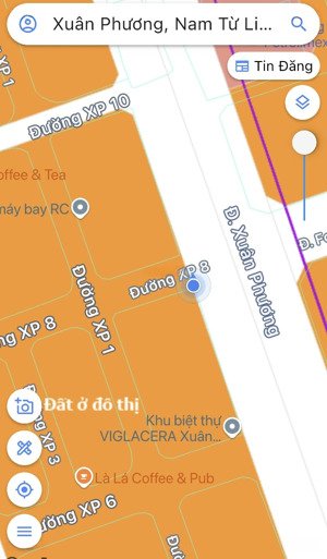 bán gấp duy nhất 1 căn lô góc mặt đường xuân phương đối diện kđt foresa 130m 5 tầng siêu kinh doanh