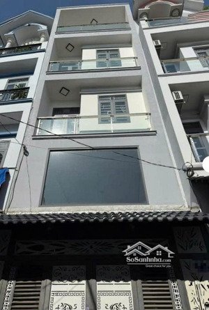 nhà đẹp 4 tầng hẻm nhựa 7m tân sơn nhì cách mt chỉ 30m dt 4x13m 5pn giá chỉ 6.7 tỷ lh 