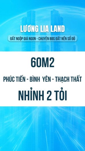 60m2 phúc tiến - hòa lạc chỉ nhỉnh 2 tỷ