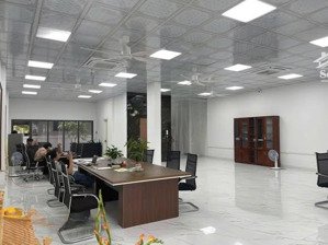 cho thuê tòa nhà shophouse 7 tầng (thang máy, hầm rộng) mặt đường 60m - hà đông
