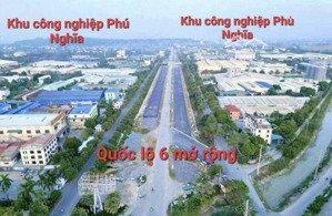lô đất chưa qua đầu tư - bám ql6 - ô tô tải vào đất chỉ hơn 1 tỷ