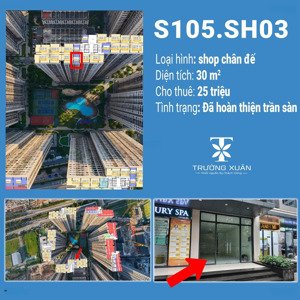 cho thuê căn shop nhỏ xinh tại tòa s105 vinhomes smart city