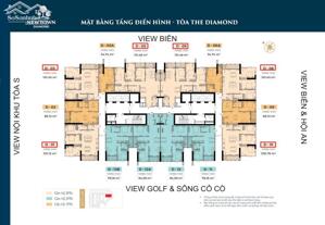 Hàng hot 1PN view trực diện biển Newtown Diamond chỉ 3,5 tỷ