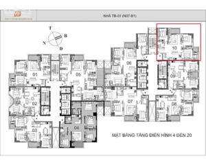 Bán chung cư KĐT mới Cầu Giấy căn góc tòa N07B1 111m 3pn full đồ view công viên hồ điều hòa
