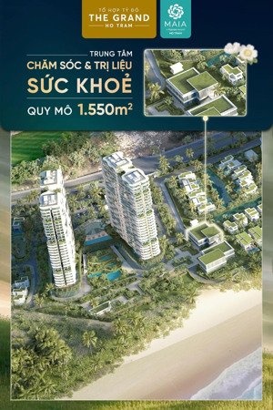 condotel maia hồ tràm 2,3 tỷ dành cho nhà đầu tư với khả năng sinh lời cao trong tương lai