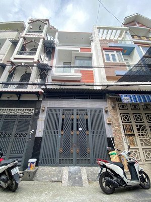 bán nhà 1 sẹc lê văn quới - dt: 4m x 14m - trệt , lửng 1 lầu st - giá: 7,2 tỷ tl. hẻm 7m xe hơi