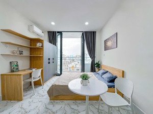 cho thuê căn hộ gần chợ bà chiểu studio bancol đường lê quang định quận bình thạnh lh 