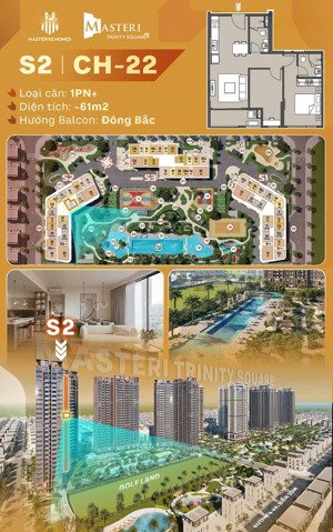 bán căn 2pn masterise giá rẻ hơn thị trường 200tr gọi ngay!