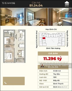 bán căn hộ cao cấp the marq quận 1 - giá ưu đãi 11.296 tỷ, tiện ích đẳng cấp 