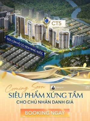 mở bán tháp a1, a2 view sông đẹp nhất phân khu ct5 căn hộ masteri park place