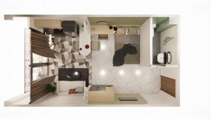 studio 1pn rộng 30m ban công cửa sổ thoáng thang máy mới khai trương