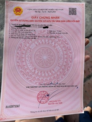 chính chủ gửi bán lô góc siêu đẹp tại tân việt, yên mỹ, hưng yên. giá chỉ nhỉnh 2 tỷ xíu xiu