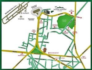 cho thuê saigon aiport plaza tân bình 95m2,2pn,2wc,nội thất đầy đủ, dọn ở liền