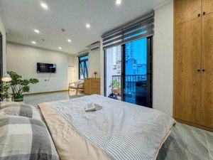 cho thuê căn hộ studio cao cấp oto đỗ cửa 35m2 giá 7,8 triệu tại kim mã, ba đình