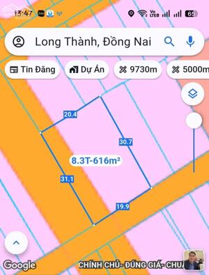 BÁN GẤP LÔ ĐẤT VÀNG TRUNG TÂM PHƯỚC THÁI, LONG THÀNH - 620M² (300 THỔ) - CÁCH QL51 300M