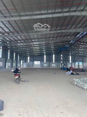 cho thuê kho xưởng, khuôn viên: 6.850m2, xưởng: 4.350m2, kcn nam thuận, long an, pccc tự động