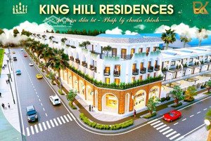 bán đất nền dự án king hill residences, 2,2 tỷ, 90m2, thanh phú, bến lức, long an
