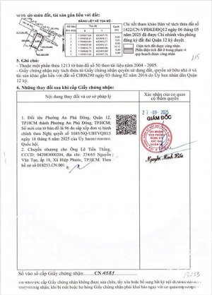 đất chính chủ, an phú đông, quận 12, tp.hcm