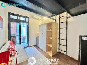 trống sẵn phòng sinh viên 22m2 - ban công tách bếp - tiện nghi mới như ảnh - gần ga sài gòn q3