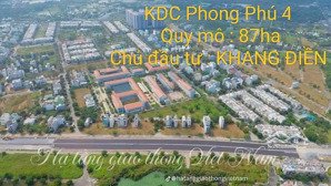 em bán nền sổ đỏ đường 14 mặt tiền mua bán kdc khang điền bình chánh