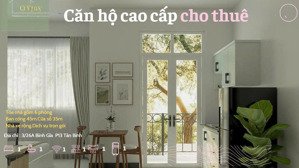 cho thuê căn hộ thang máy full nội thất hoàng hoa thám gần lotte mart cộng hòa