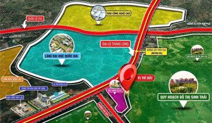 chính chủ bán lô đất đối diện cổng 2 đhqg hàng xóm xanh villas 150m2 full thổ giá chỉ 26tr/m2