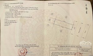 bán lô 116 khu phân lô an trì hồng bàng 