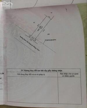 BÁN ĐẤT TẶNG NHÀ MẶT TIỀN PHAN VĂN KHOẺ - TÂN LỢI