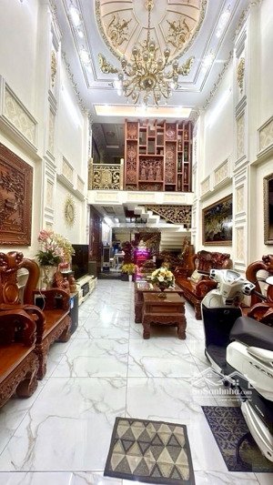 bán nhà ngay đường lê văn quới - nội thất xịn sò