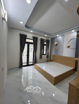 nhà bình tân gần 4 xã 4 tầng 72m2 hẽm ô tô thông tiện ở kinh doanh