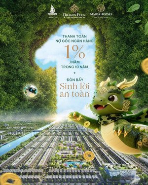 bán đất nền dự án dragon eden tại lương hòa, bến lức, long an, giá siêu hời 2,251 tỷ, 110 m2
