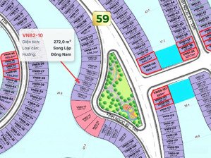 hàng độc quyền - 35,753 tỷ, 272m2, vinhomes green paradise, hoa hậu đẹp xuất sắc.