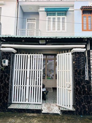 nhà trệt lầu 52m2 hẻm xe hơi 30m mặt tiền đường tỉnh lộ 43 bình chiểu thủ đức