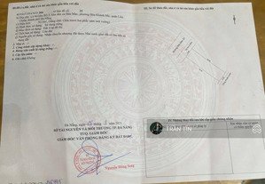 lô đất mặt tiền đường bàu mạc 20, hoà khánh bắc, liên chiểu.