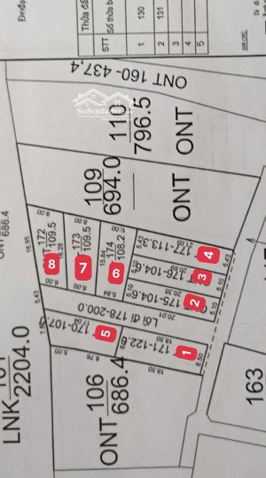 chỉ có hơn 200triệu/ 1 lô đất gần ngay khu đô thị sao mai -triệu sơn-thanh hoá