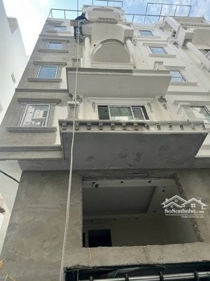 chính chủ cần bán nhà xây mới đang hoàn thiện nội thất. 7 tầng thang máy, oto vào nhà