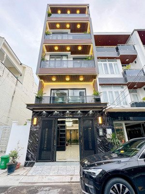 12,8 tỷ bớt lộc nhà 5 tầng 72,5m2 đường 9m huỳnh thị đồng thị trấn nhà bè