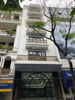 chính chủ cho thuê nhà nguyễn thị định - đỗ quang 70m2x6 tầng, tô tải đỗ cửa, đường 3 làn ôtô, 28tr