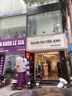 bán nhà mặt phố trần phú hà đông. dt 55m2