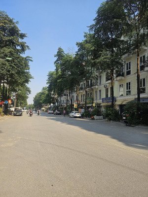 mặt đường 30m - view biệt thự - 50m ra công viên đô nghĩa - kinh doanh sầm uất - 6 oto tránh