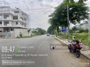 bán đất villa thủ thiêm, thạnh mỹ lợi, quận 2 - mặt tiền đường 20m - view công viên và sông sg