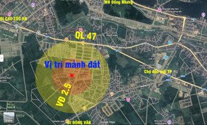 bán đất gần đường 47, đông thịnh, đông sơn, thanh hóa, 1 tỷ, 110m2 giá siêu hời