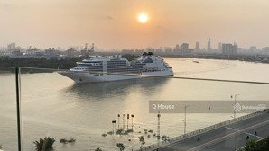 || tin và hình xác thực || 2 phòng ngủ dt 125 m2 - view trực diện sông - sẵn sổ hồng - giá 17 tỷ