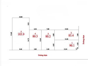 bán lô góc đất xóm gà, xã cổ loa. diện tích 90m2, đường thông ô tô. giá đầu tư.