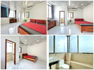 phòng cửa sổ đón nắng mới ngay ngã tư hàng xanh nhà thang máy - bảo vệ - giờ giấc tự do