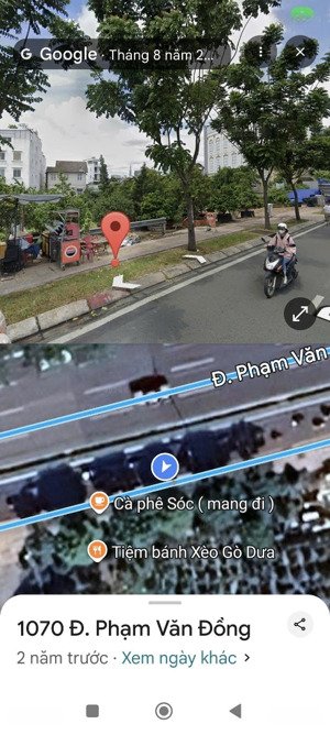 đất mặt tiền phạm văn đồng, 356m2, đã có gpxd 8 tầng 1 hầm, shr sang tên công chứng ngay