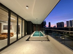 the river - pool villa | thang máy riêng - 2pn - 1 phòng spa - 286m2 - nội thất cực kỳ cao cấp.